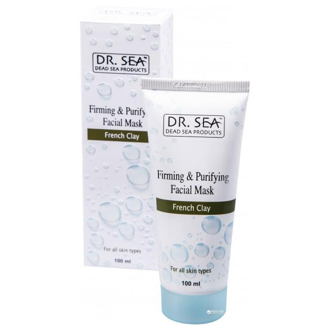 DR. SEA FRENCH CLAY გამწმენდი და გამამკვრივებელი სახის ნიღაბი 100 მლ.